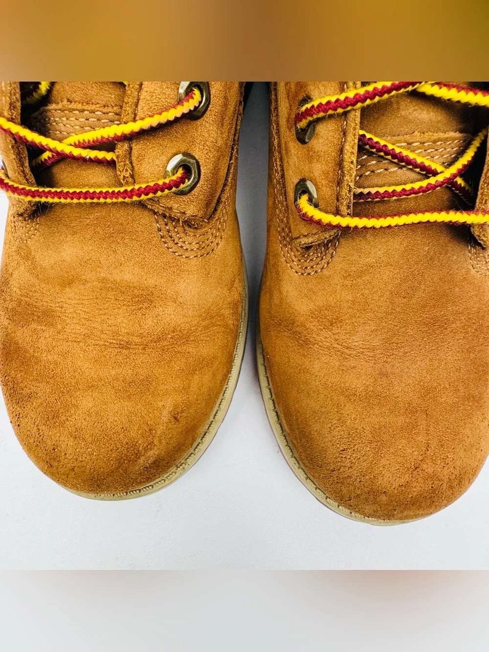 Timberland Kid's Waterproof Boots. Non marking sole. Nubuck leather. Size 2.5.